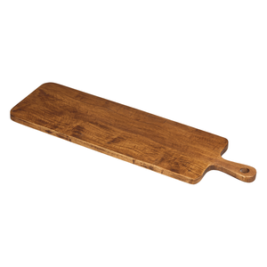 Serveerplank rubberwood 76x22x2cm