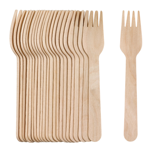 Fourchette bois de bouleau 24pcs.