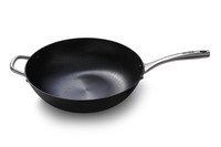 Wok traditioneel gietijzer Ø24cm
