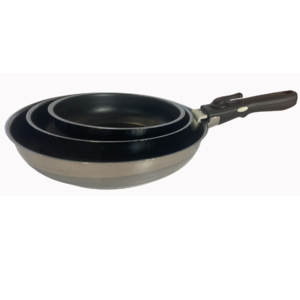 Braadpan Comète, set 3st. Ø20+24+28cm + 1 afneembare greep