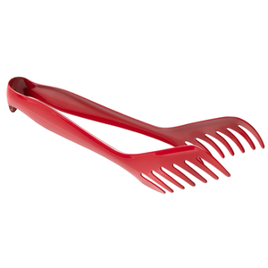 Pince à spaghetti inox 24cm Vintage rouge