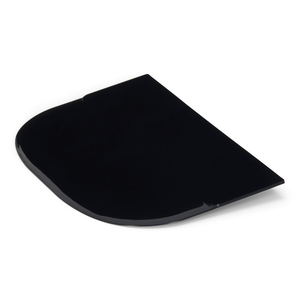 Racloir/diviseur à pâte noir 14,8cmx9,9cm