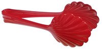 Broodtang inox 21cm Vintage rood