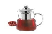 Théière en verre avec infuseur à thé 800ml
