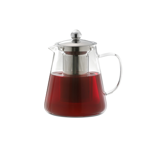 Theekan in glas met theezeef 1200ml