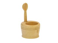 Pot à sel en buis