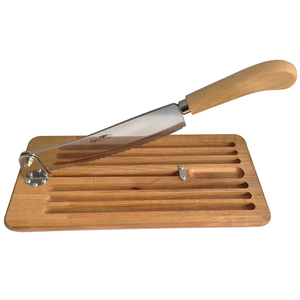 Coupe pain - ramasse-miettes hêtre huile (couteaux 250mm)