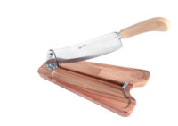 Coupe pain socle bois huilé 25cm