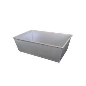 Broodvorm alusteel 26x16x8,5cm (800gr à 1kg)