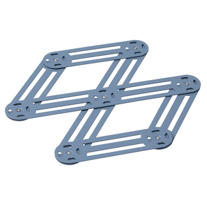 Dessous-de-plat extensible bleu pastel