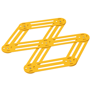 Dessous-de-plat extensible Vintage Pollen Yellow