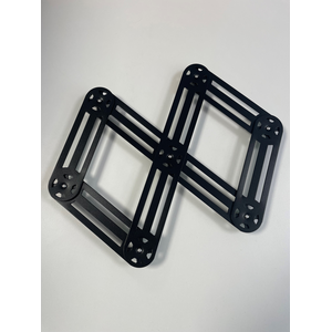 Dessous-de-plat extensible noir