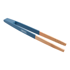 Brood- en toasttang bamboe marineblauw