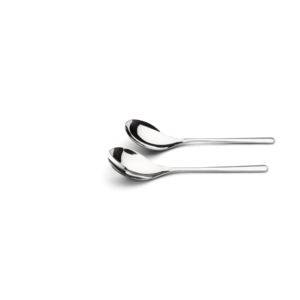 Couvert à salade classique en inox  20cm