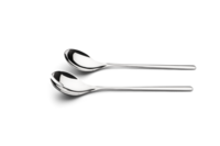 Couvert à salade classique en inox  24cm