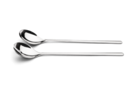 Couvert à salade classique en inox 30cm