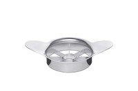 Appelverdeler inox 8 partjes