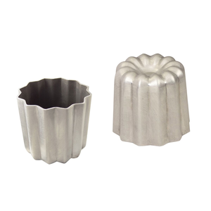 Canelé bordelais alu 5,5cm - boîte 6pcs
