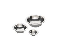 Bowls mini inox - set 3st (5,5cm 15ml - 9cm 70ml - 11,5cm 200ml)
