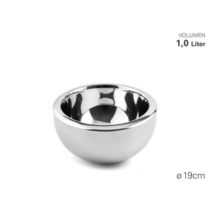 Serveerschaal dubbelwandig Ø19cm