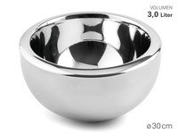 Serveerschaal dubbelwandig Ø30cm