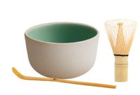 Matcha set (kom, klopper, lepel)