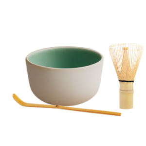 Matcha set (bol, fouet, cuillère)