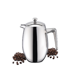Cafetière à piston thermo inox 350ml 2-3 tasses