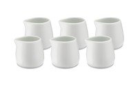 Melkkan porselein 20ml set 6st