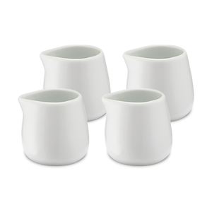 Crémier porcelaine 100ml set 4pcs