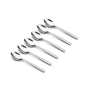 Espressolepels Puro inox - set 6st.