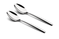 Muesli- en yoghurtlepel Puro inox - set 2st.