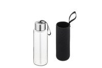 Gourde verre borosilicate - neoprene noire 750ml