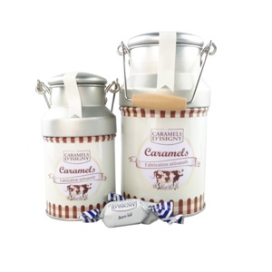 Caramels - metalen melkkan 75g