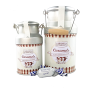 Caramels - metalen melkkan 75g