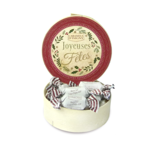 Caramels Joyeuses Fêtes - ronde doos 75g