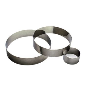 Cercle à dresser inox Ø5cm h4,5cm