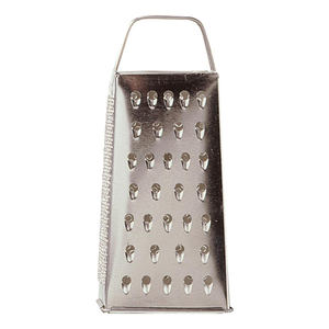 Râpe carré 20cm inox