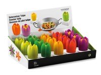 Dessous-plat silicone tulipe - Display 15pcs