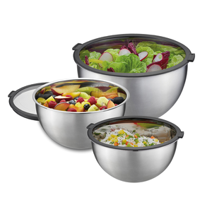 Bowl avec couvercle Mondi - set 3pcs. Ø16+20+24cm