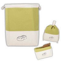 Sac à pain coton Oliv 3-en-1 (A)