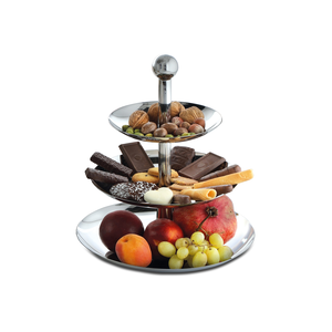 Etagère 3plateaux  inox