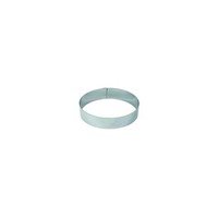 Cercle à mousse inox Ø9cm h4,5cm