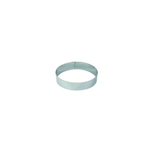 Cercle à mousse inox Ø9cm h4,5cm