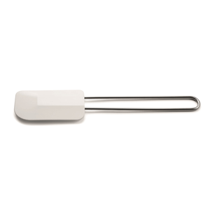 Spatule en silicone blanc 12x7x32cm