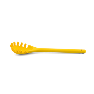Cuillère à spaghetti en silicone jaune 30cm