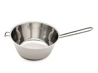 Passoire à blanchir inox à fond plat Ø22cm