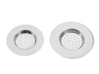 Set de 2 tamis évier Ø3.5x6cm en Ø4x7,5cm