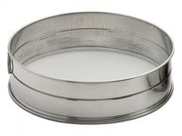 Tamis à farine/sucre fin 0,64mm 20x5,5cm