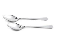 Cuillères à pamplemousse lot de 2 inox 16cm